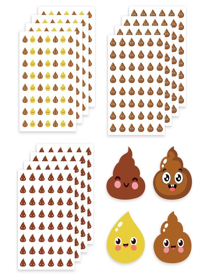 Penitue 12 Sheets Potty Training Stickers, Reusable Toilet Reveal Sticker Cute Self Adhesive Toilet Targets Early Educational Reward Supply for Children - Image 1